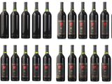 a bunch of bottles of wine sitting on top of each other