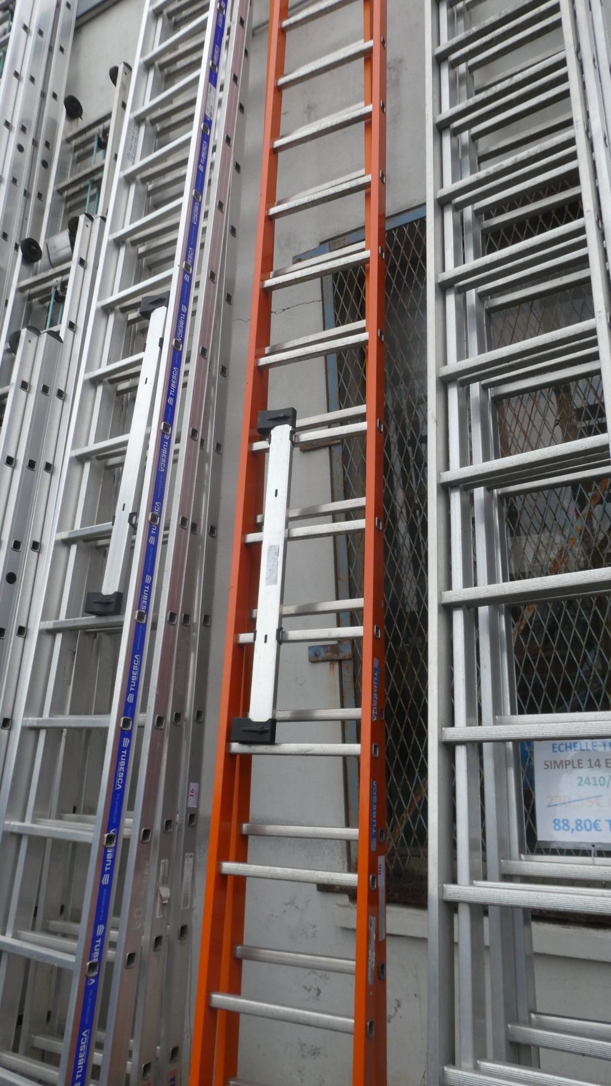 - 2 Echelles orange TUBESCA