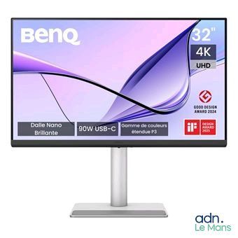 Écran LED BenQ 24,5 pouces au format panoramique