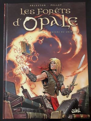 la couverture de *Les Forges d'Oracle*, un roman graphique de Jean-Paul