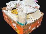 a box with a bunch of items inside of it