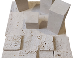 a picture of a set of blocks on a white surface