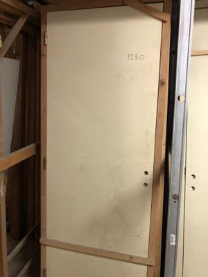 an image of a refrigerator in a room that is under construction