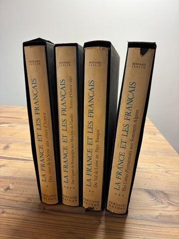 Suite de 4 livres La France et les Français 