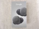 the packaging of a pair of earphones is shown on a table
