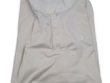 white polo shirt on a white background