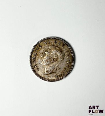 Pièce en argent de 5 shillings d'Afrique du Sud