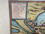 a picture of a picture of a map in a frame