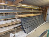 a room that has a lot of shelves and shelves in it