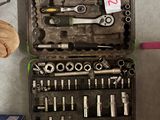 a tool kit that is sitting on the floor