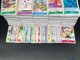 a lot of cards that are sitting on top of each other