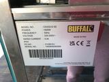 a label on the back of a machine that says buffalos