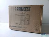princess double basket air fryer in box