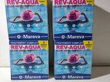 deux boîtes de Rev - Aqua pour la natation et les équipements de natation