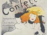 un dessin représentant une femme portant un chapeau et tenant un chapeau