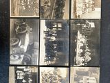 an old black and white photo of a group of people