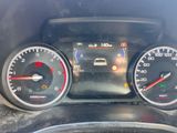 a close up of a car dashboard with a speedometer