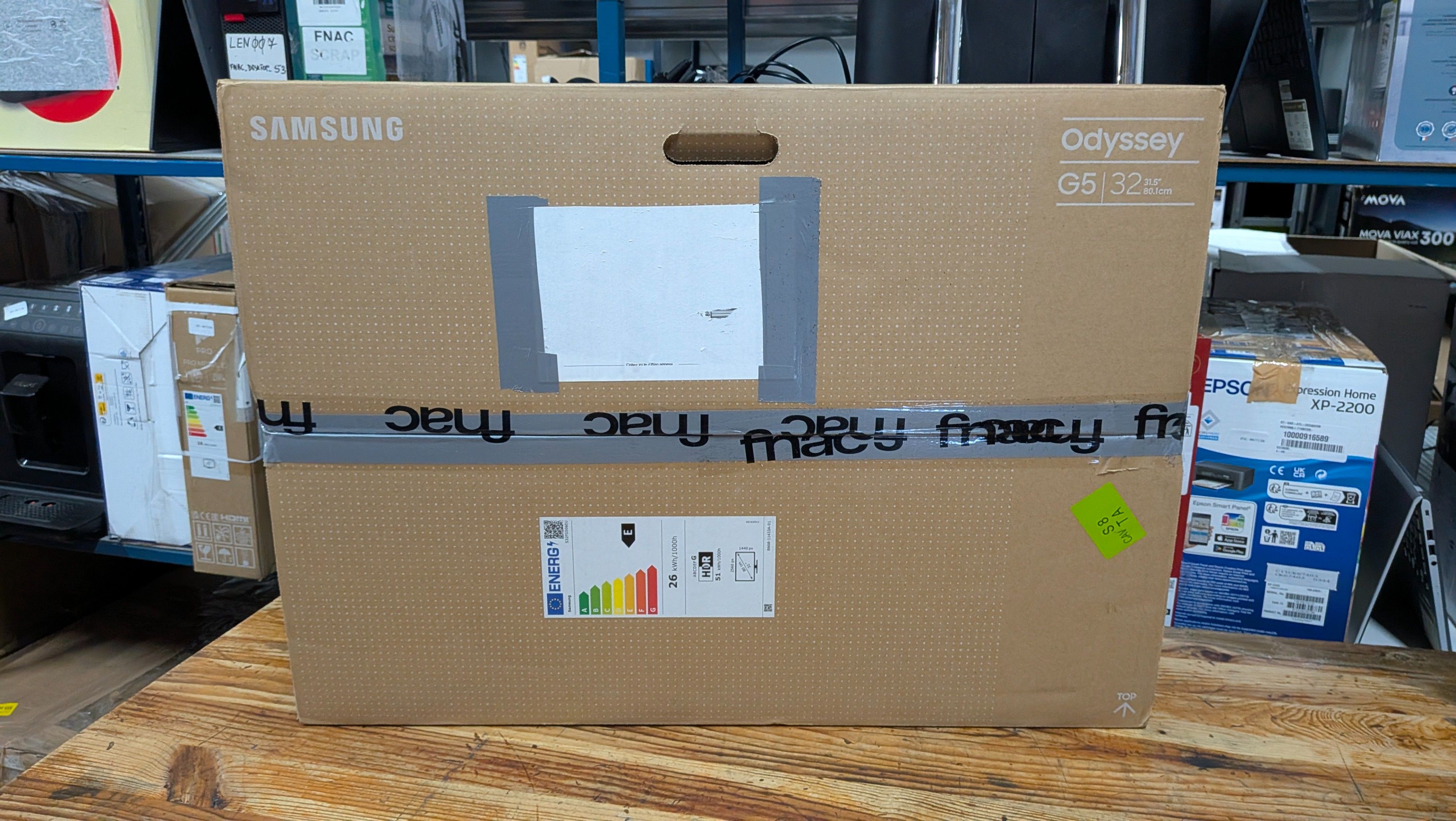 ECRAN D'ORDINATEUR SAMSUNG ODYSSEY G5 - TVA RECUPERABLE