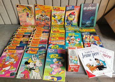 beaucoup de livres pour enfants par terre