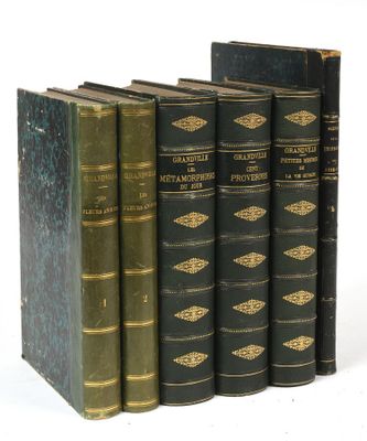 plusieurs vieux livres sont alignés sur une surface blanche