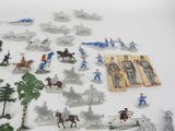 a lot of figurines that are on the table