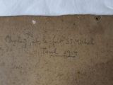 a piece of paper that has writing on it