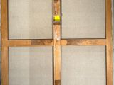 a picture of a window that is being built in the wall