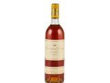 a bottle of wine sitting on top of a white surface