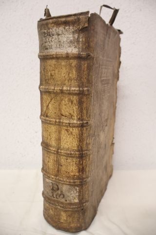 Johan DIETENBERGER : Bible allemande, 1600, durch Arnoldum Duente...