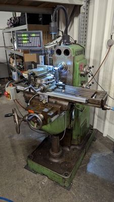 VENDUE SUR DESIGNATION. Fraiseuse DUFOUR 194. Etau. Visu 3 a…