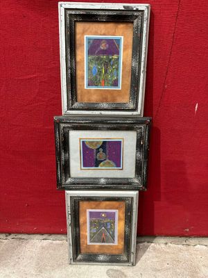 DARIUSZ WILCZYŃSKI (1957-2021) Triptyque, 1989 Suite de troi…