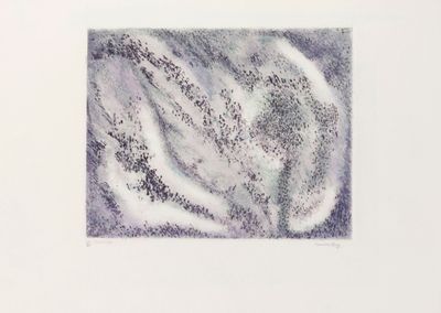 Camille BERG (1904-1991) Lot de 7 aquatintes et 3 monotypes