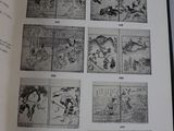 a book open to a page with pictures of people and animals on it