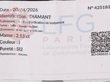 a close up of a piece of paper with a qr code on it