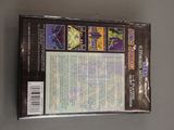 the back cover of a cd case with a picture of a man on a skateboard