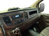 a dashboard of a vehicle with a digital display
