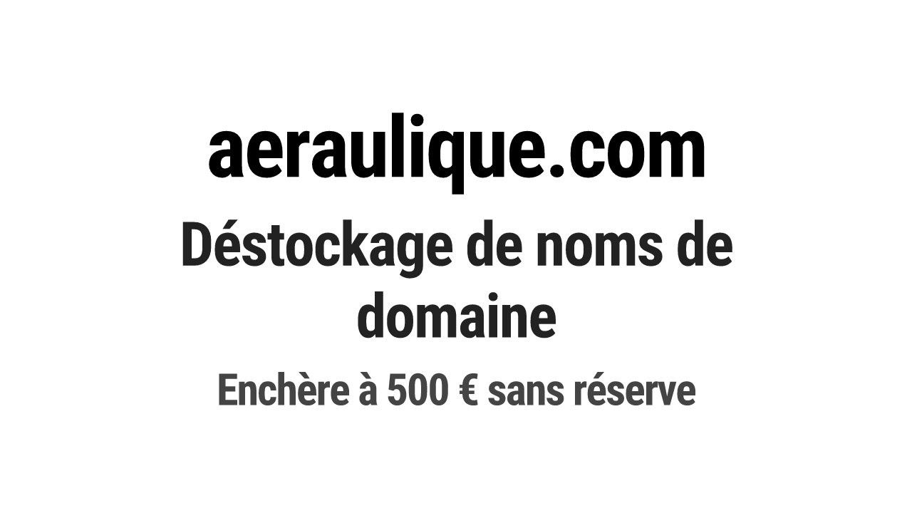 Destockage & Invendus