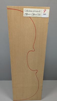 Planche pour table de violon/alto en épicéa, ~42cm. Épicéa p…