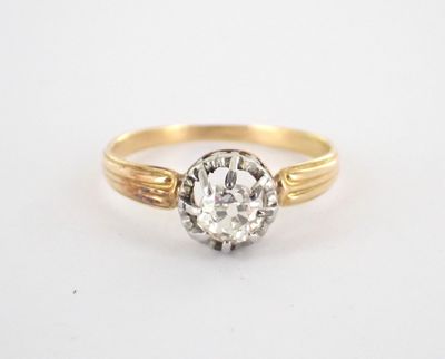 Pendentif En Or 18 Carats Avec Cœur En Diamant 0,32 Carat - Magnifique Bijou Occasion - 2,04 G