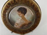 a picture of a picture of a woman in a white dress