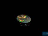 an image of a glowing object in the dark