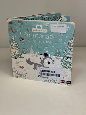 Livre Pour Bebe Nathan Promenade Dans LA Neige - Materiel NE…
