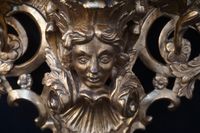 magnifique console suspendue en bois doré - style Louis XV -… (photo 4)