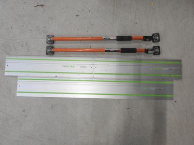 two different types of tools are laying on the floor