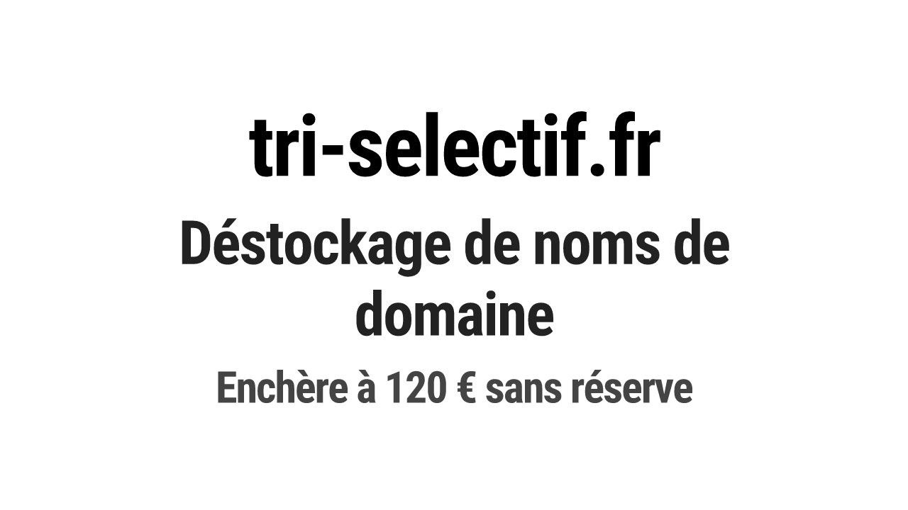 Destockage & Invendus