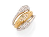 une bague en diamant et en or, signée Van Cleef
