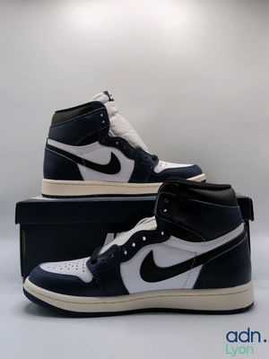 nike air jordan 1 retro black / white