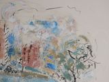 a picture of a painting on the wall of a house