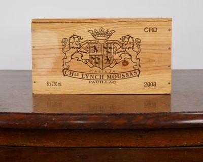 6 Bouteilles CHÂTeau Lynch Moussas Gcc Pauillac - 2008 - Cbo…