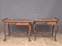 Attribuées à Gabriel Viardot. Paire de table à écrire de sty…